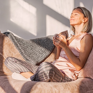 SureSmile patient in Pembroke Pines relaxing