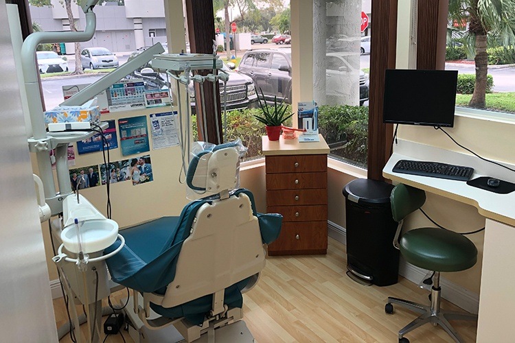 Dental exam room